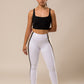 CONTROL legging - TWO LINES / WHITE